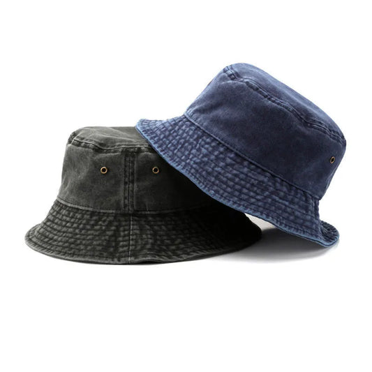 Women's Solid Color Vintage Fisherman Hat