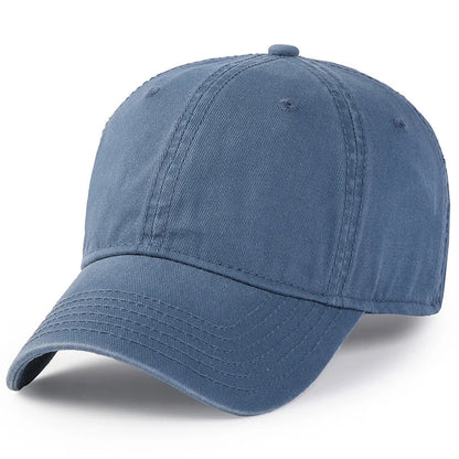 Big Head Man Plus Size Baseball Cap Summer Cotton Mesh