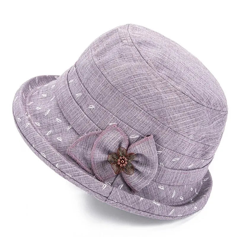 Spring And Autumn Casual Cloth Hat For The Elderly And Summer Pot Hat