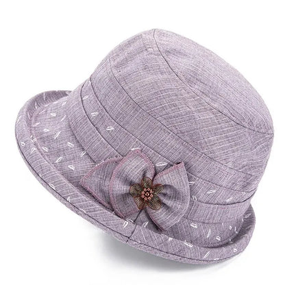 Spring And Autumn Casual Cloth Hat For The Elderly And Summer Pot Hat