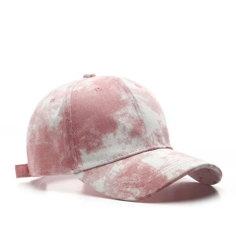 Personalized Street Tie Dye, Trendy Baseball Caps