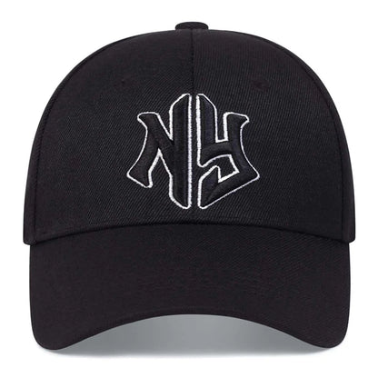 Unisex Ng Letter Side Ar Embroidery Baseball Caps Spring and Autumn