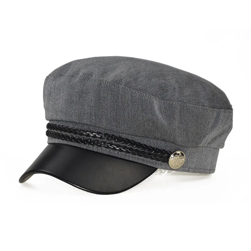 Women's Vintage Octagonal Beret, Newsboy Hat
