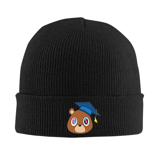 Kanye West Dropout Bear Chicago Vintage Graduation Knitted Hats