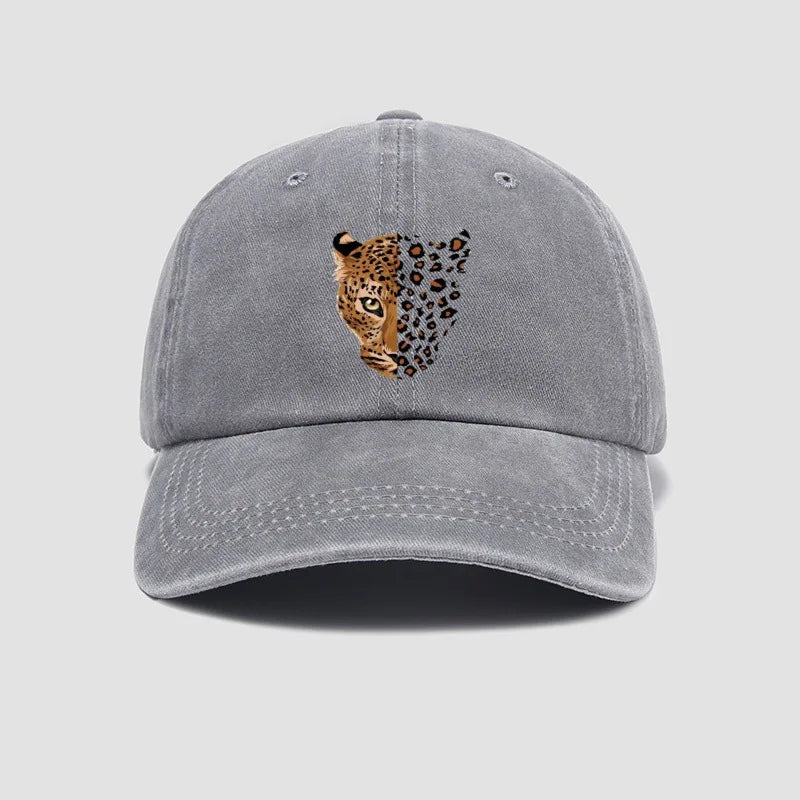 Fashionable Leopard Print Baseball Cap