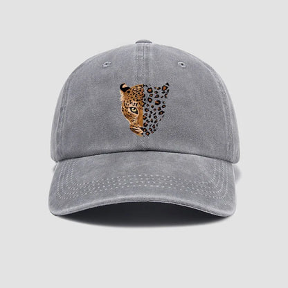 Fashionable Leopard Print Baseball Cap