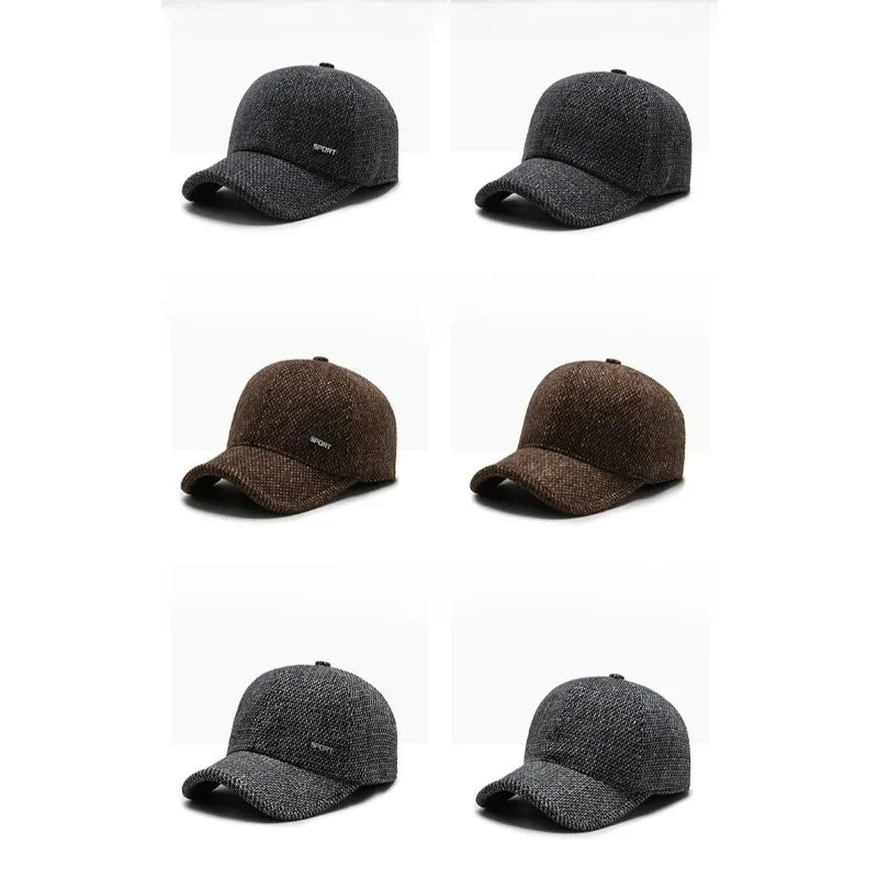 Autumn And Winter Outdoor Ear Protection Baseball Cap
