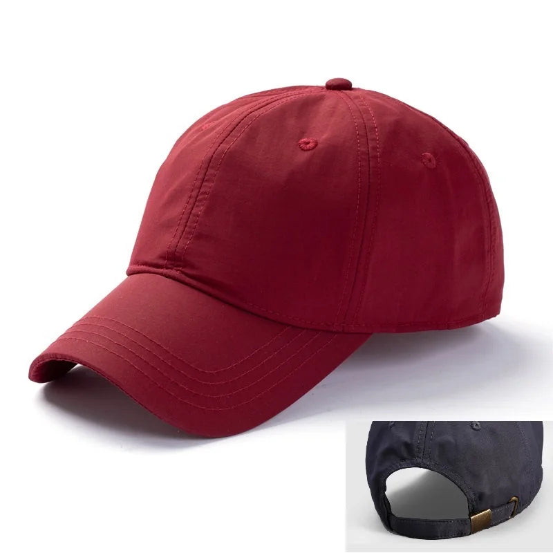 Big Head Baseball Caps For Men Women Adjustable