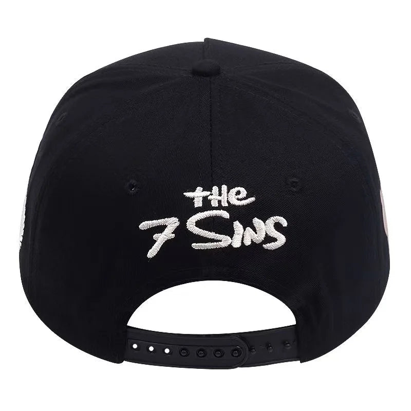 Hot Anime Simpsons Baseball Cap Fashion Creative Men Women Outdoor Sports Sunscreen Duck Tongue Cap