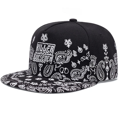 West Coast Cashew Flower Street Hip Hop Hat Outdoor Cycling Skateboard Hat