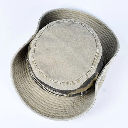 Outdoor Camo Bucket Hat Women Men Summer