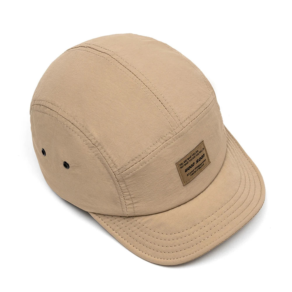 New Japanese Quick Drying Letter Baseball Cap For Men
