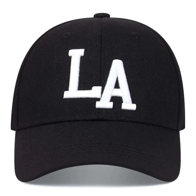 Fashion Cotton LA Embroidery Baseball Caps Spring And Autumn Outdoor