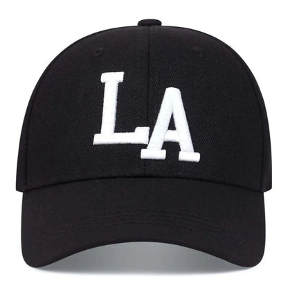 Fashion Cotton LA Embroidery Baseball Caps Spring And Autumn Outdoor