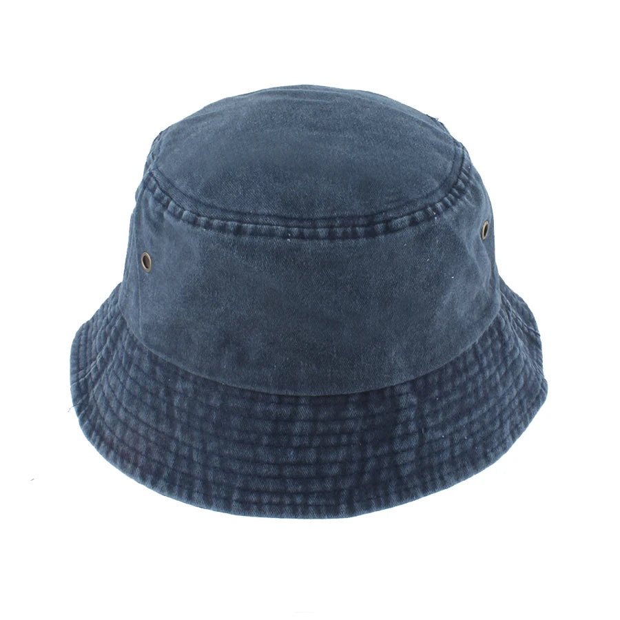 2025 New Fisherman Hat Vintage Denim Bucket Hats