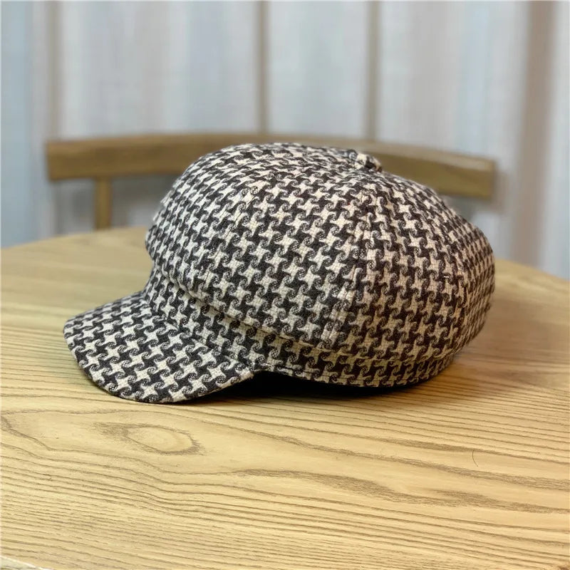 Spring And Autumn Female Painter Bailey Octagonal Duck Tongue Baseball Cap