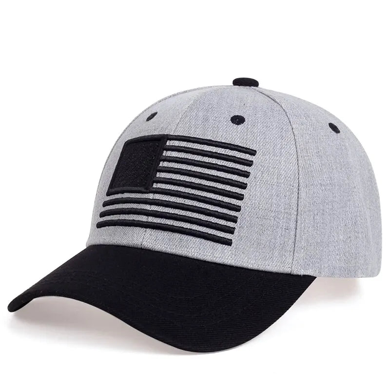 Fashion American Flag Embroidery Baseball Caps Spring and Summer Outdoor Adjustable Casual Hats Sunscreen Hat