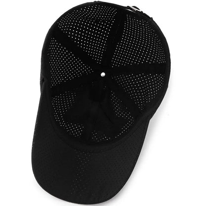Unisex Quick Dry Baseball Cap Men Summer Print Logo Outdoor