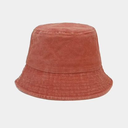 Kids Baby Washed Denim Cotton Bucket Hat Boy Girls Caps