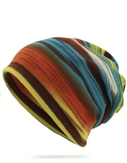 Women Hat Fashion Spring Autumn Warm Beanies Knit Soft Hat Scarf Casual Outdoor