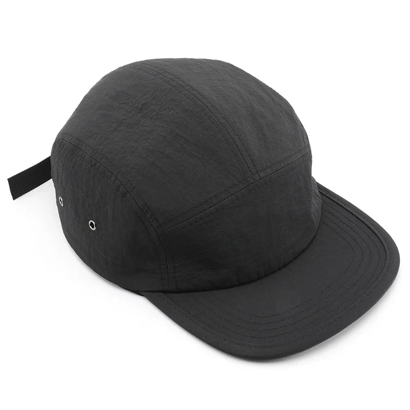 5 Panel Short Brim Quick-Drying Golf Baseball Caps Men's