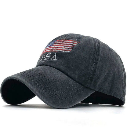 Fashion USA Flag Camouflage Baseball Cap For Men Women Snapback Hat