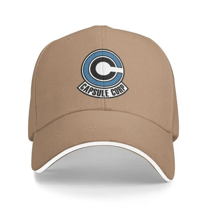 Capsule Corp Print Baseball Cap Daily Casual Sandwich Cap