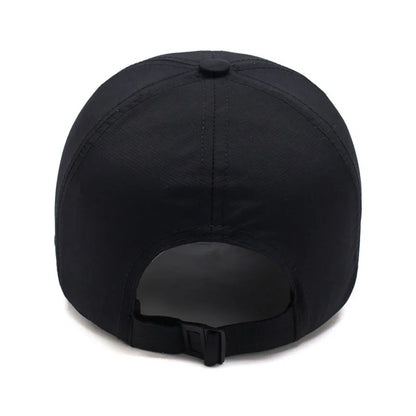 Solid Sports Baseball Cap, Sun Protection Quick Drying