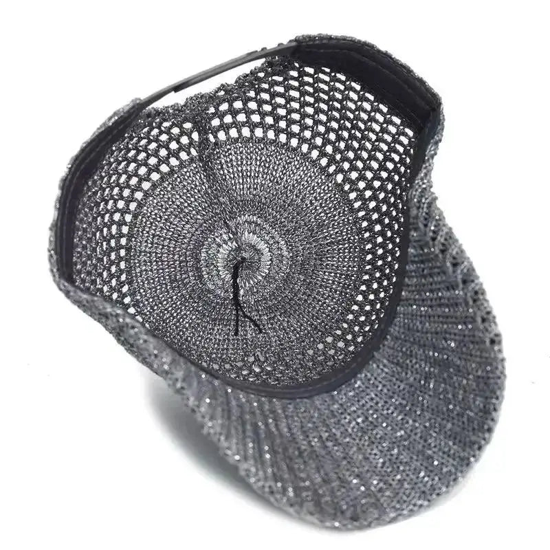 Men Fishing Hat Summer Full Mesh Baseball Cap