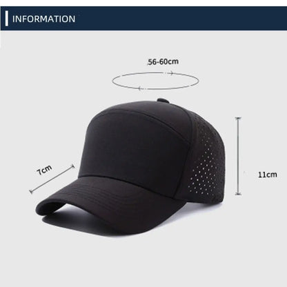 Breathable Fast Dry Baseball Cap New Versatile Fashion Cotton Snapback Caps