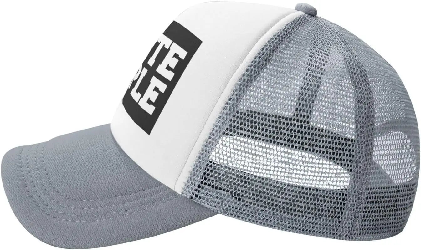 I Hate People Trucker Hat Funny Mesh Baseball Cap