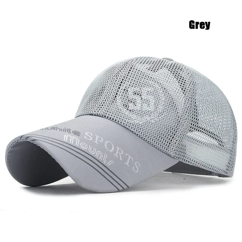 Fashion Accessories Print Pattern Breathable Brim Baseball Cap Unisex Outdoor