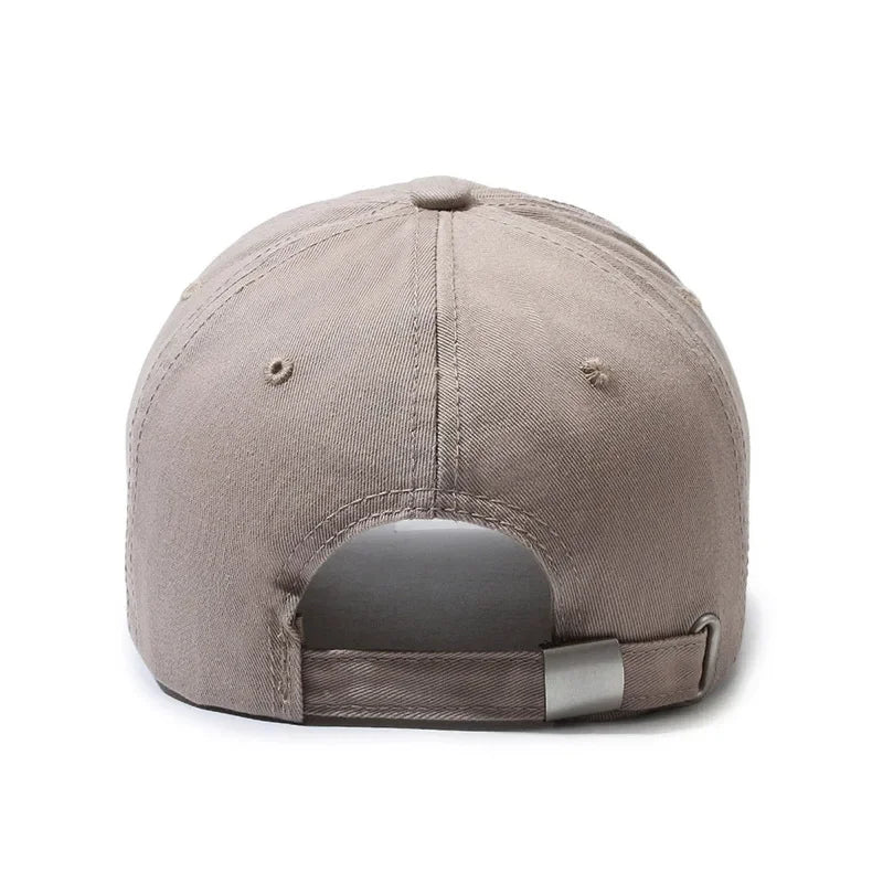 Unisex Distressed Letter Baseball Cap Spring Fall Outdoor