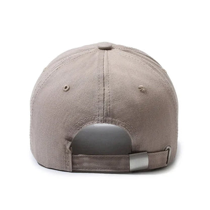 Unisex Distressed Letter Baseball Cap Spring Fall Outdoor