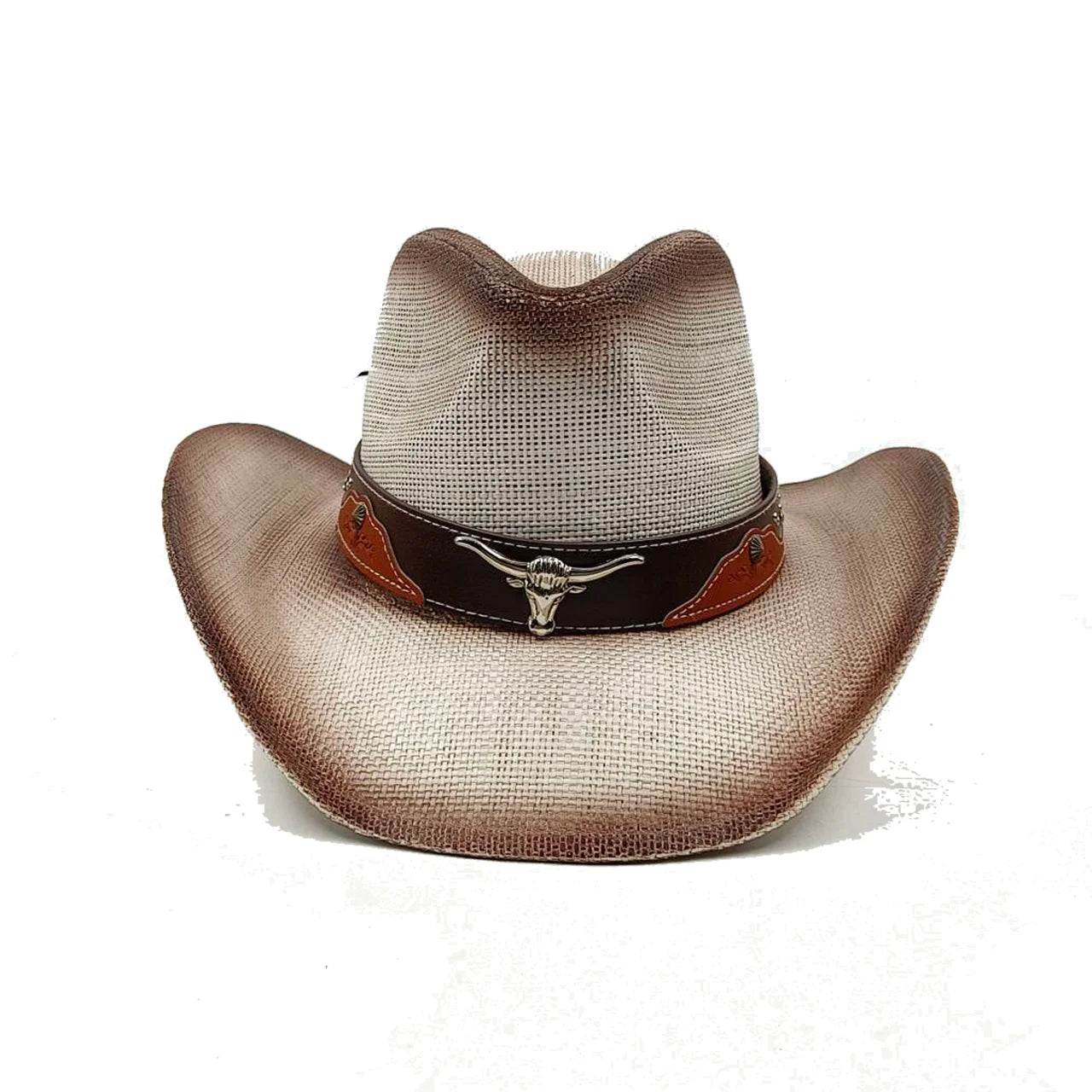 Summer Straw Cowboy Hat Hollow Woven Straw Hat