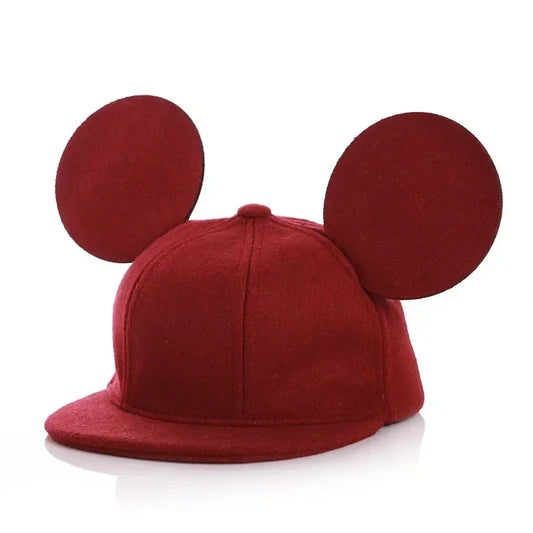 Men's And Women's Fashion Casual Mouse Ears Baseball Cap, Children's Hip Hop