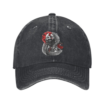 Casual Cartoon Kratos God Of War Baseball Cap