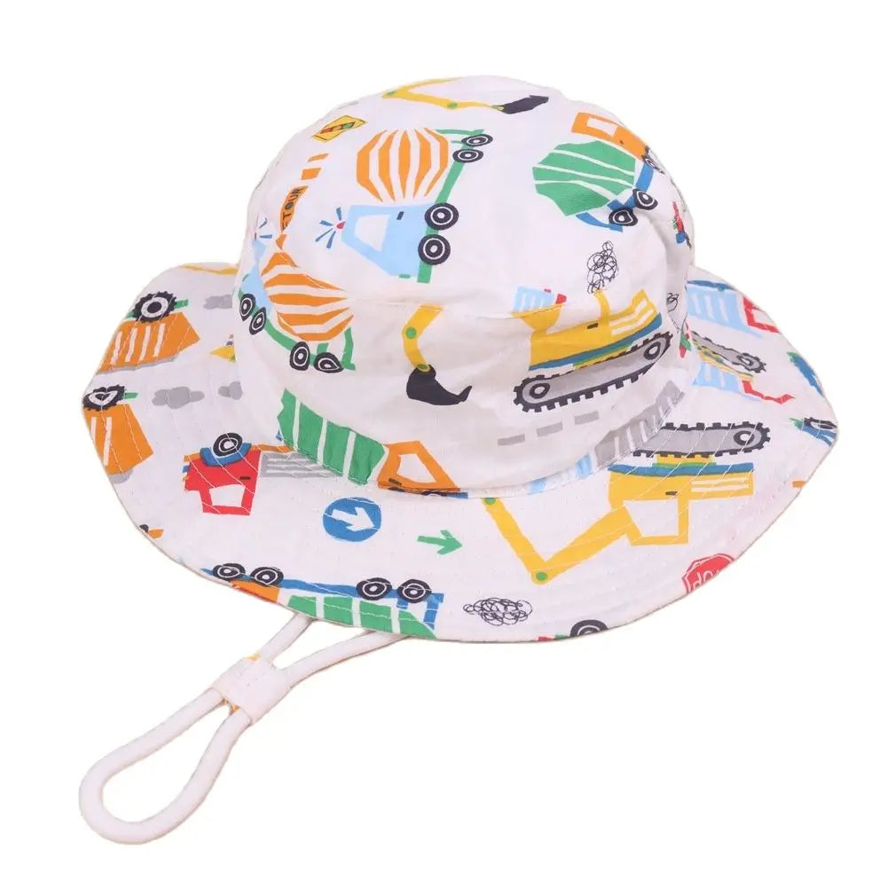 Children Panama Hat Spring Summer Baby Fisherman Hat For Boys Girls Bucket Hats