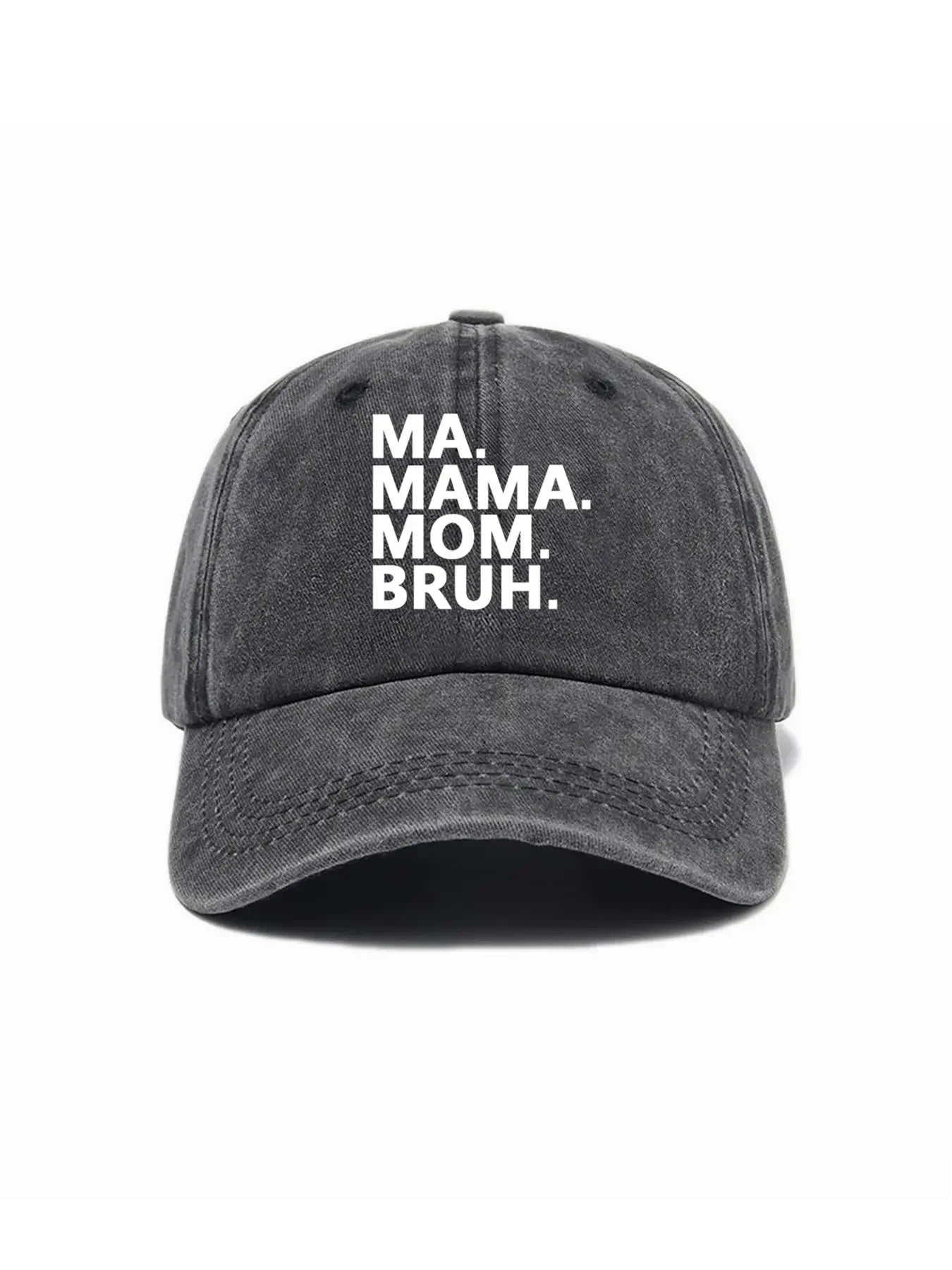 Casual Letter Graphic Baseball Cap Adjustable, Outdoor Sports Hat