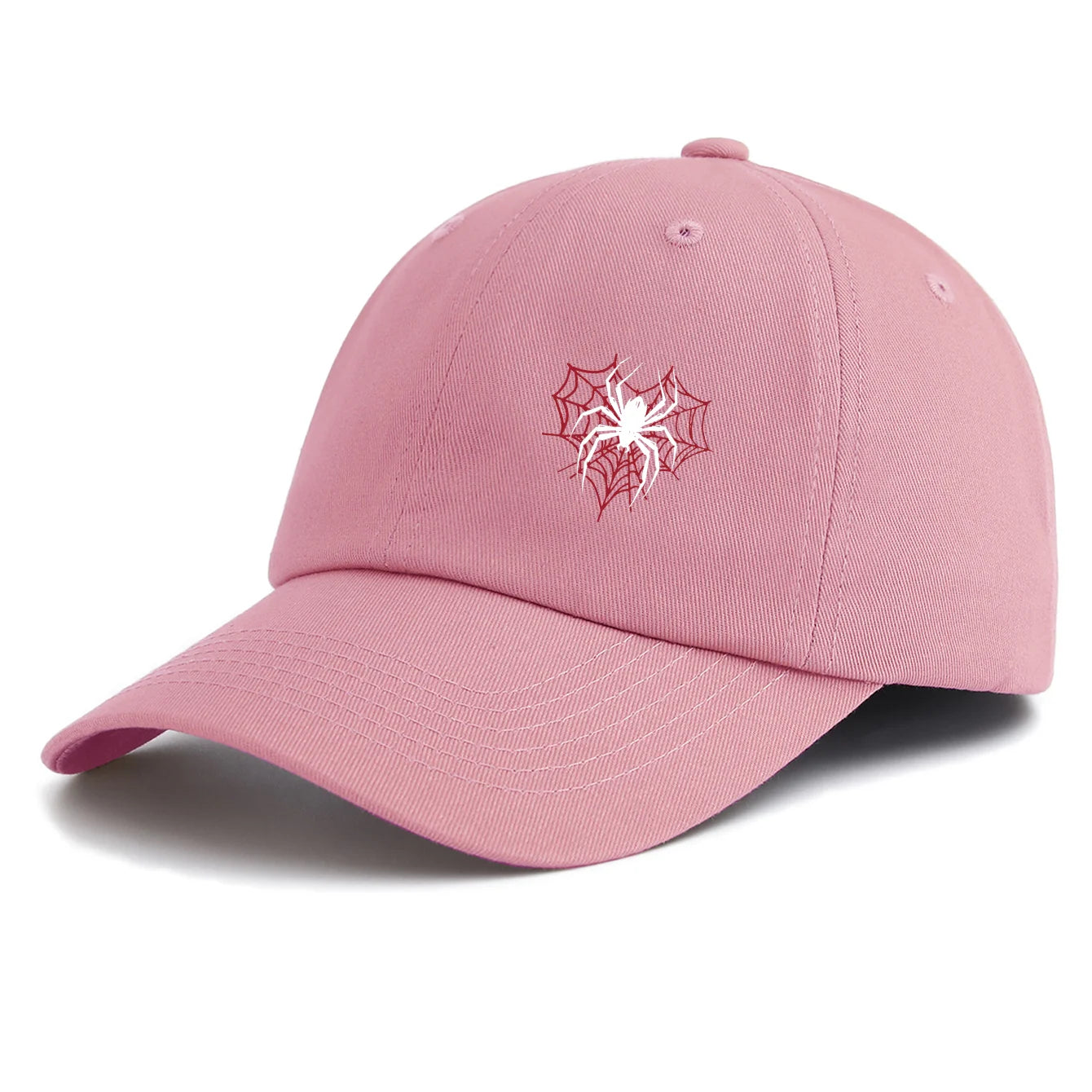 1pc Spider Print Baseball Cap for Adults