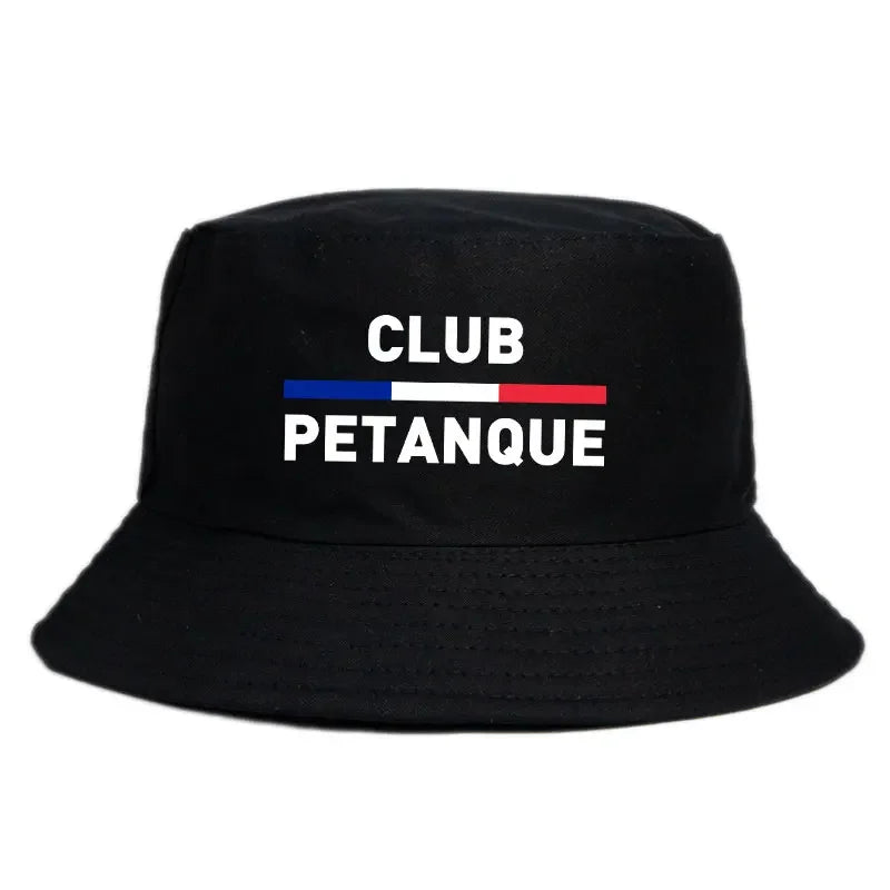 Fashion French Petanque Club Bucket Hat Unisex Adult Outdoor Sport Activities