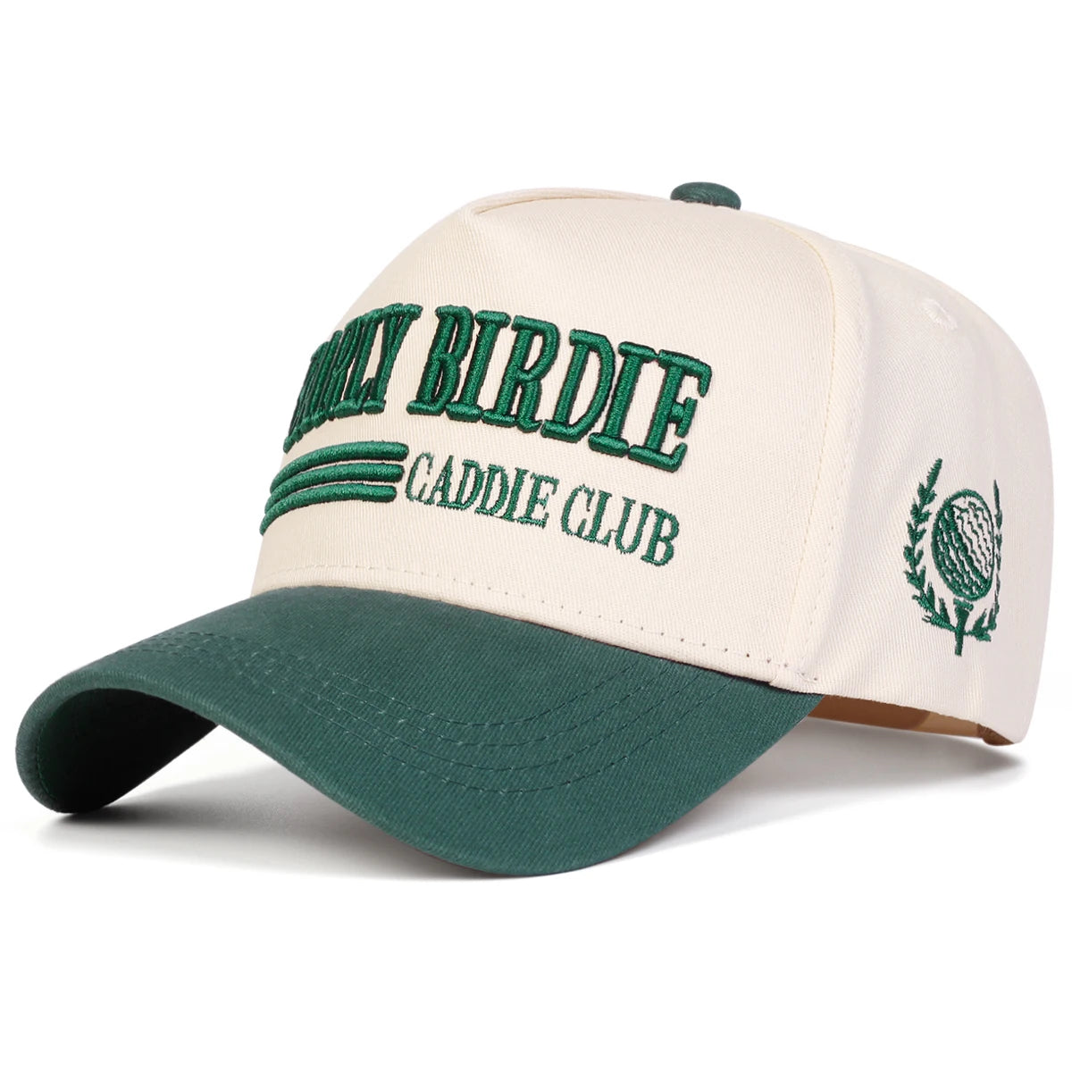 Unisex Early Birdie Caddie Club Embroidery Baseball Caps Spring Autumn
