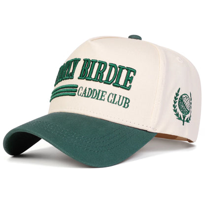 Unisex Early Birdie Caddie Club Embroidery Baseball Caps Spring Autumn