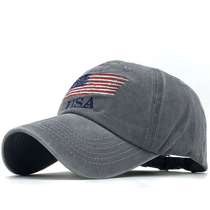 Fashion USA Flag Camouflage Baseball Cap For Men Women Snapback Hat