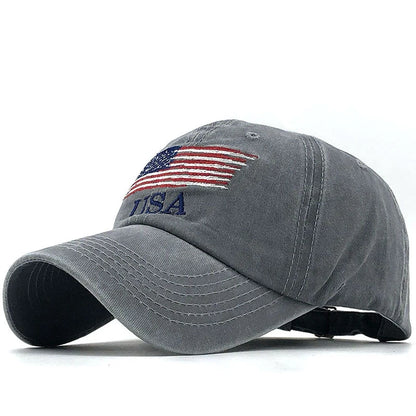 Fashion USA Flag Camouflage Baseball Cap For Men Women Snapback Hat