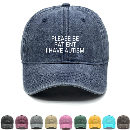 Adjustable Unisex Awareness Hat Breathable Sun Hat