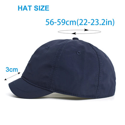 Spring Summer Outdoor Sport Short Brim Baseball Cap Men Women Dad Hat