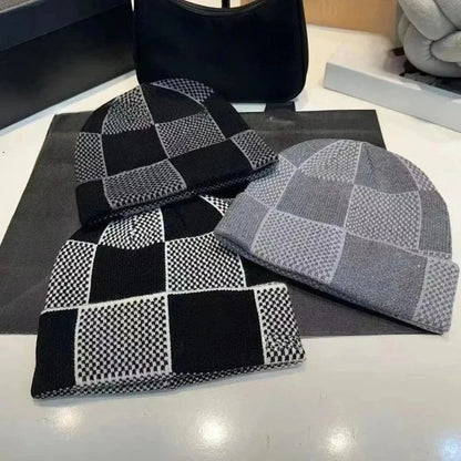 Warm Knitted Hat Winter Outdoor Unisex
