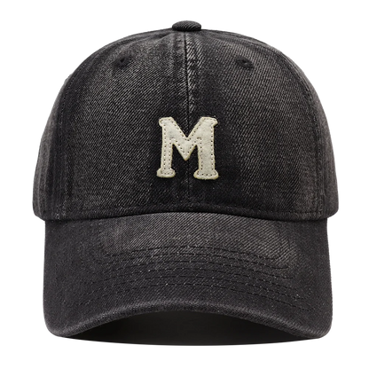 High Quality Korean Style Washed Denim Baseball Cap
