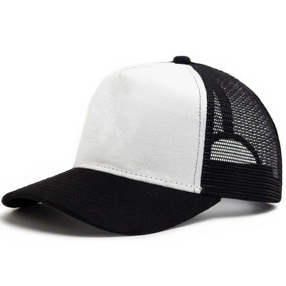 Summer Suede  Men Mesh Baseball Cap